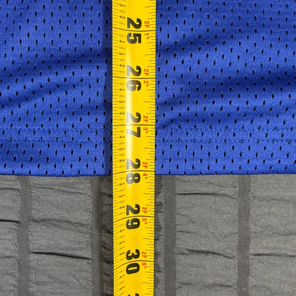 Nike Golden State Warriors Reversible Practice Jersey Mens Medium Blue Black NEW